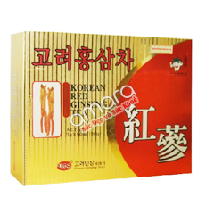 Trà hồng sâm Hàn Quốc KGS hộp giấy 150g (50 gói x 3g)